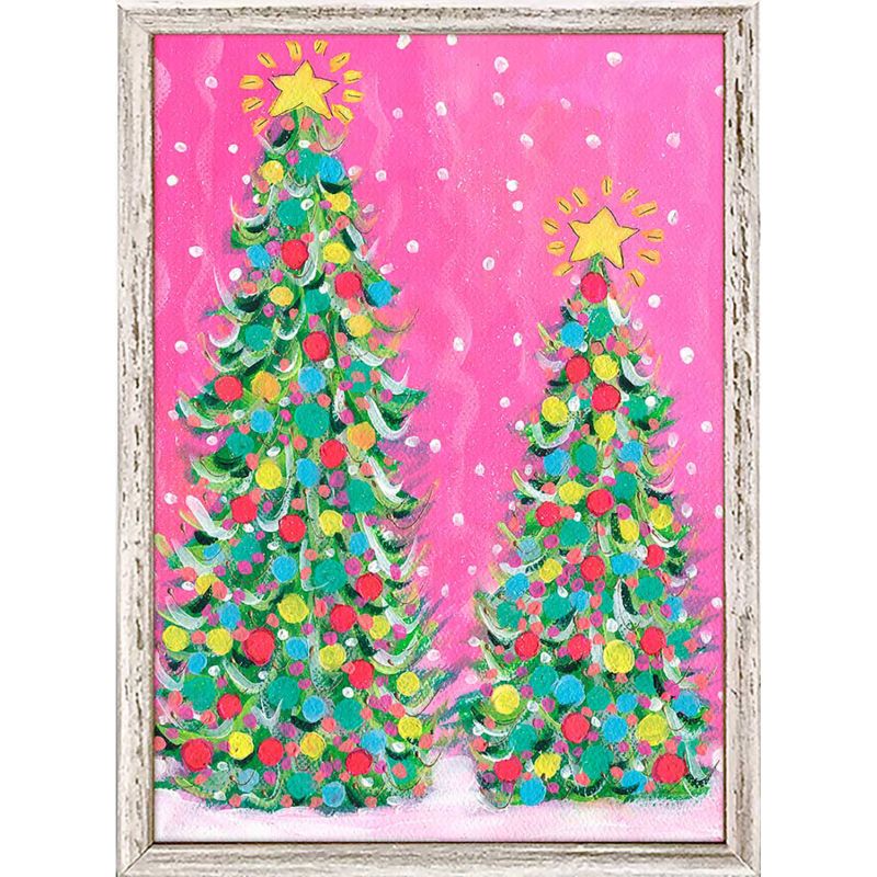 Mini Canvas Holiday Decor