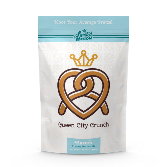 QCC 4oz Snack Bag | Ranch Pretzels