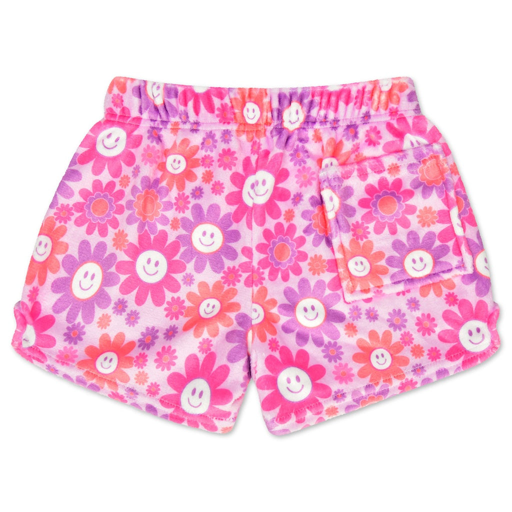Plush Shorts | Groovy Smiles