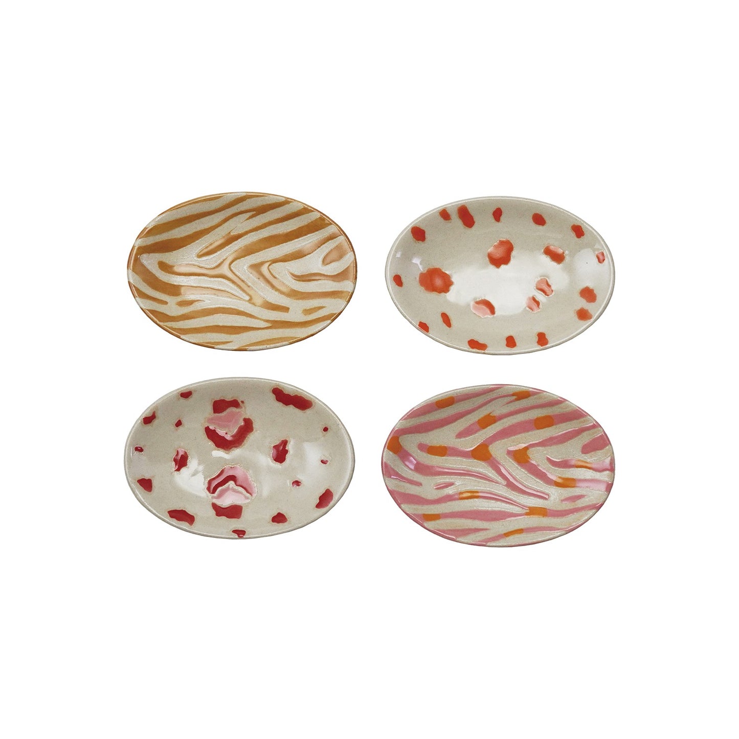 Stoneware Dish| Animal Print | Assorted Styles