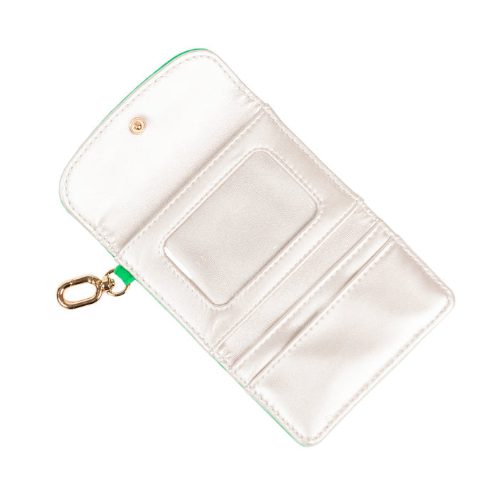 Street Cred Card Holder | Green Velvet
