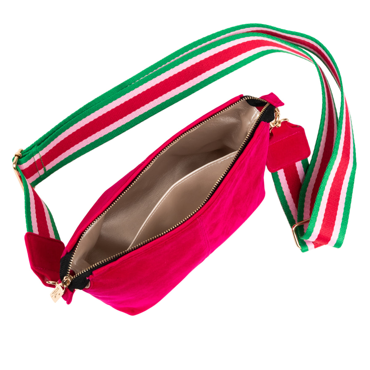 Emily Crossbody | Pink Velvet