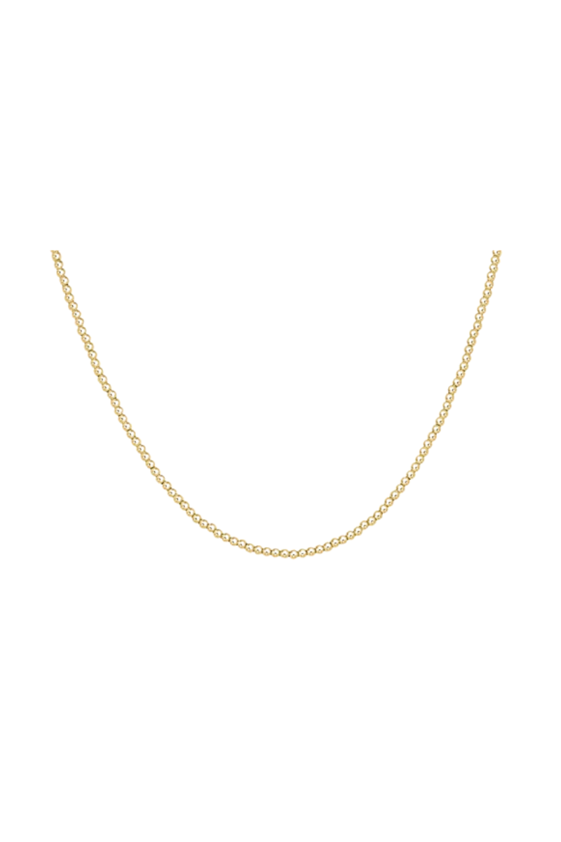 15” Choker Classic Gold | 2mm Bead