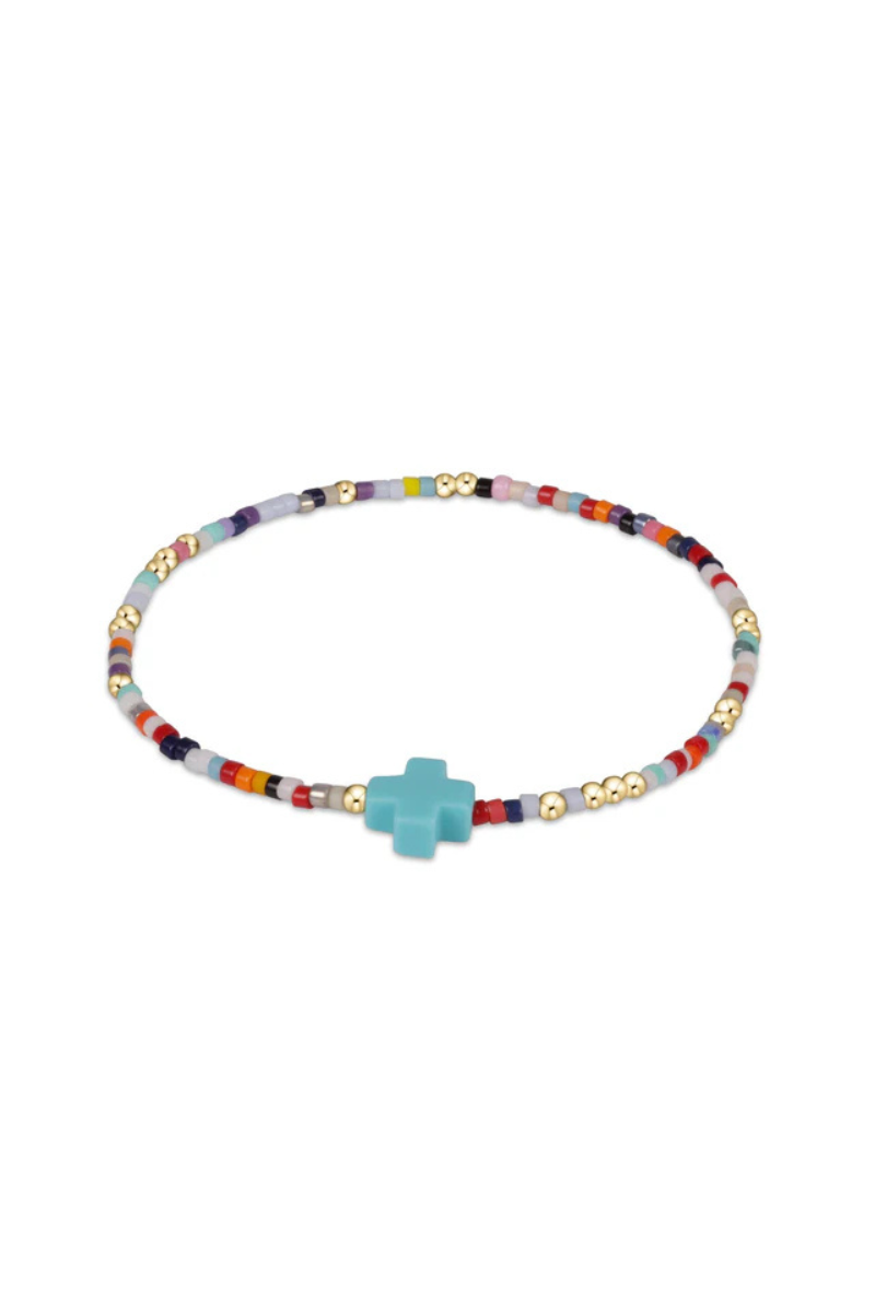 Hope Unwritten Signature Cross Bracelet | Hot Mess