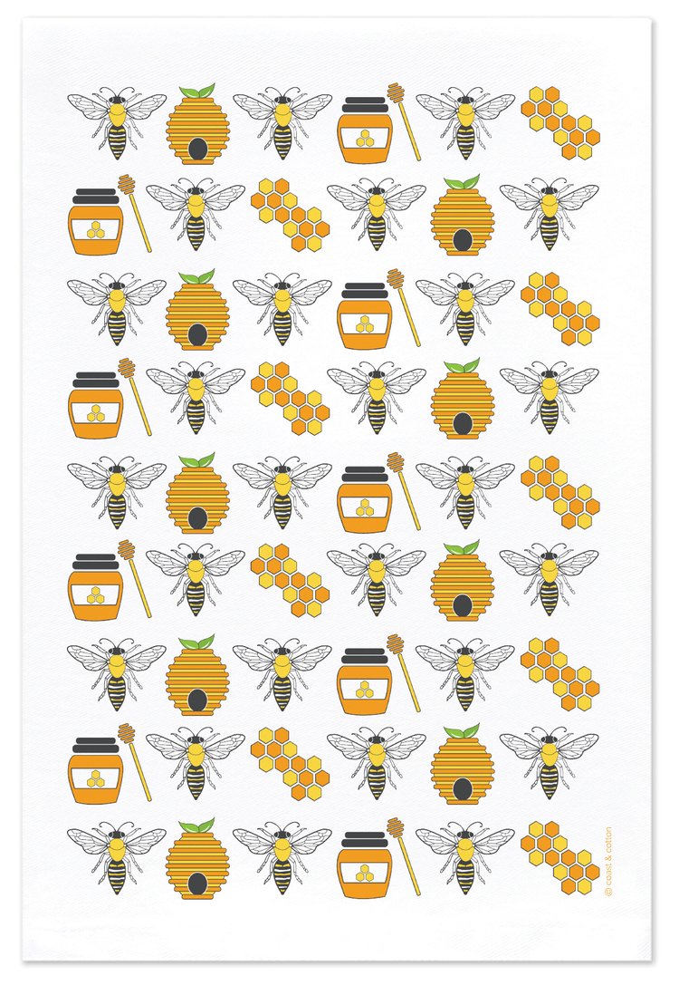 Honey Bees Hand Towel