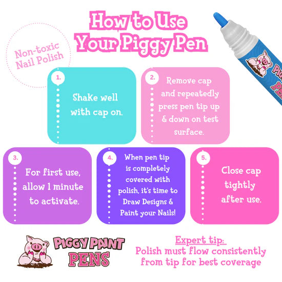 Nail Polish Pen | Blazin' Blue