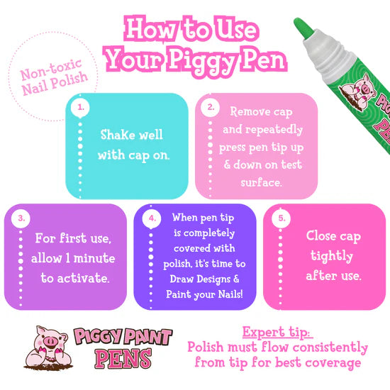 Nail Polish Pen | Giggly Green