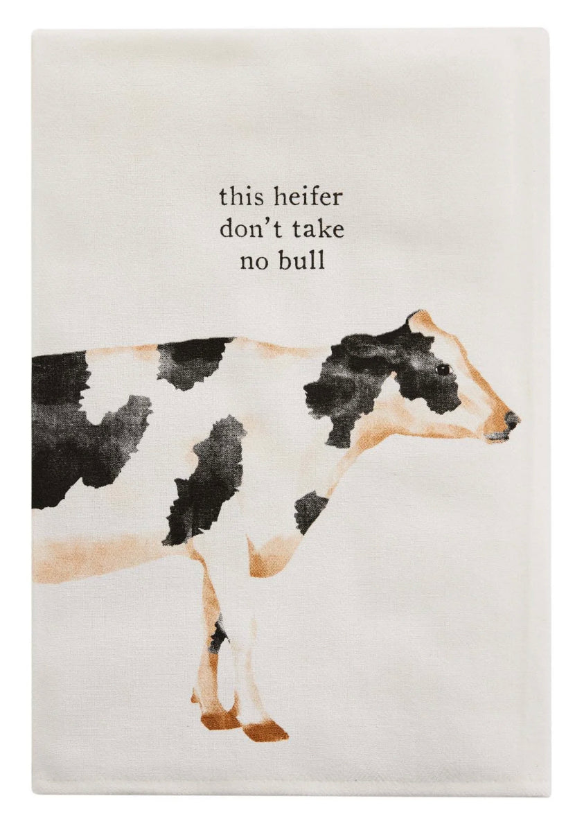 Cow Farm Towel (Heifer No Bull)