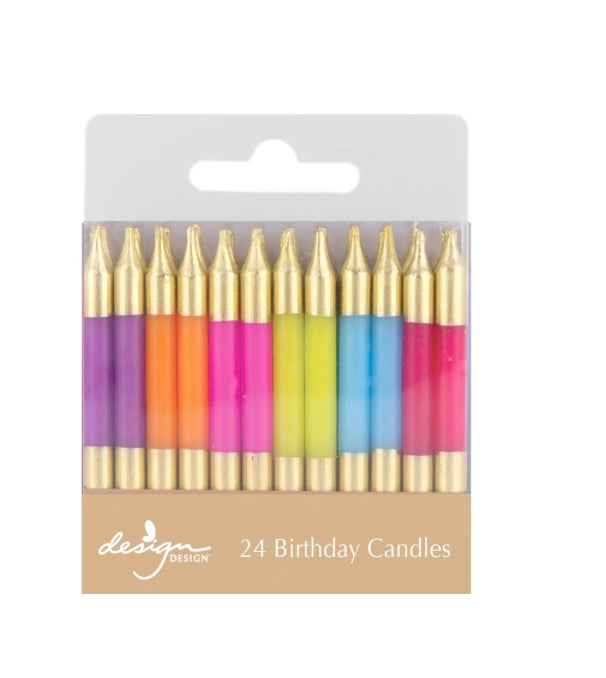 Razzle and Dazzle Stripe Candle