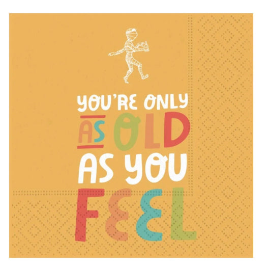 Old As You Feel Napkins