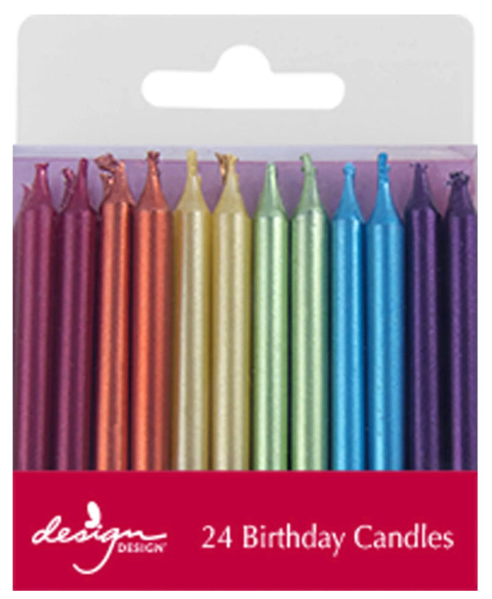 Rainbow Metallic Mix Candle