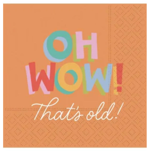 Oh Wow! That's Old! Napkins