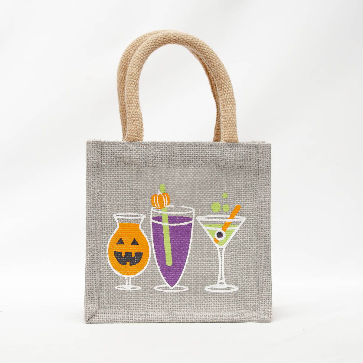 Halloween Cocktails Petite Gift Tote