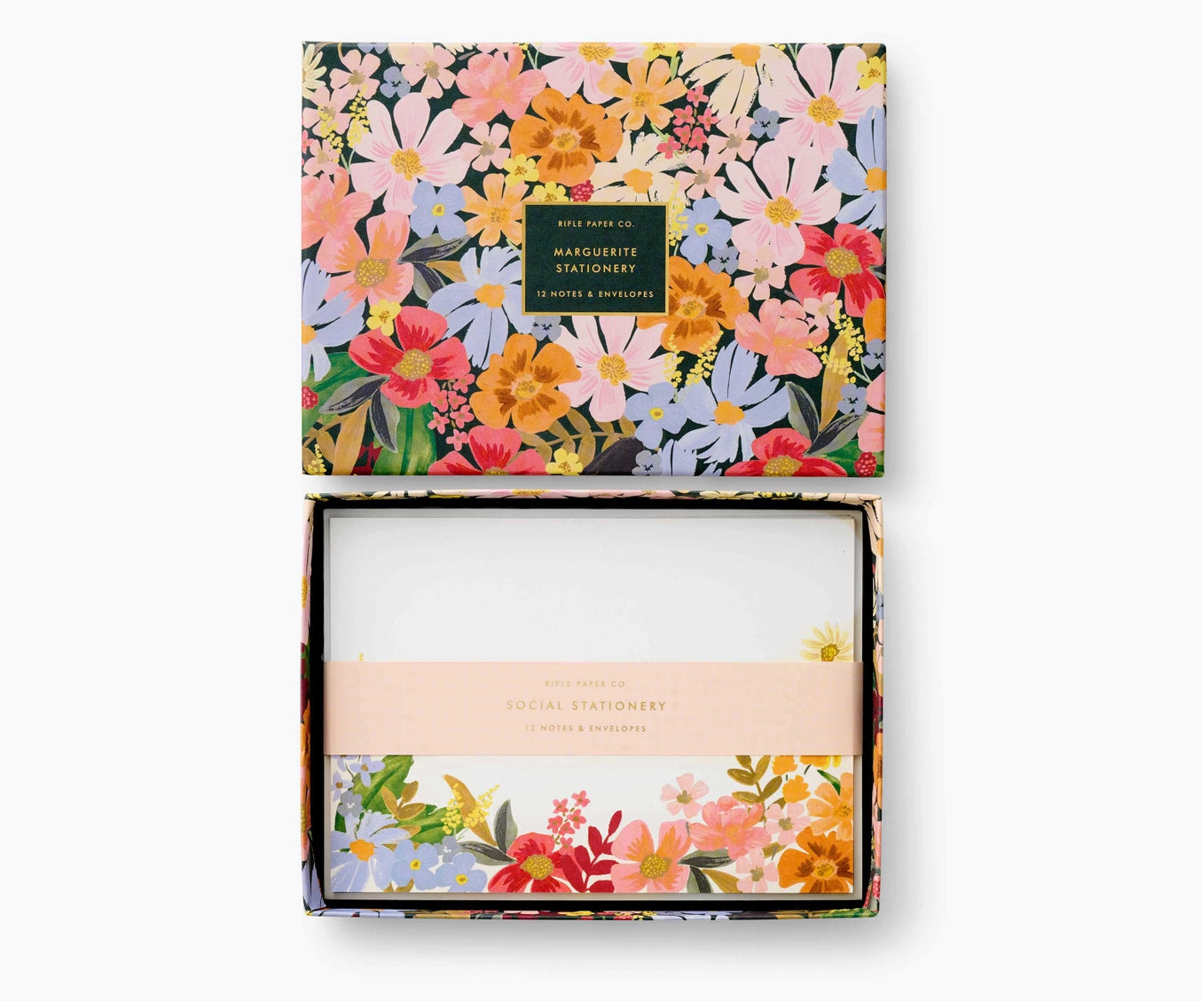 Marguerite Social Stationery Set
