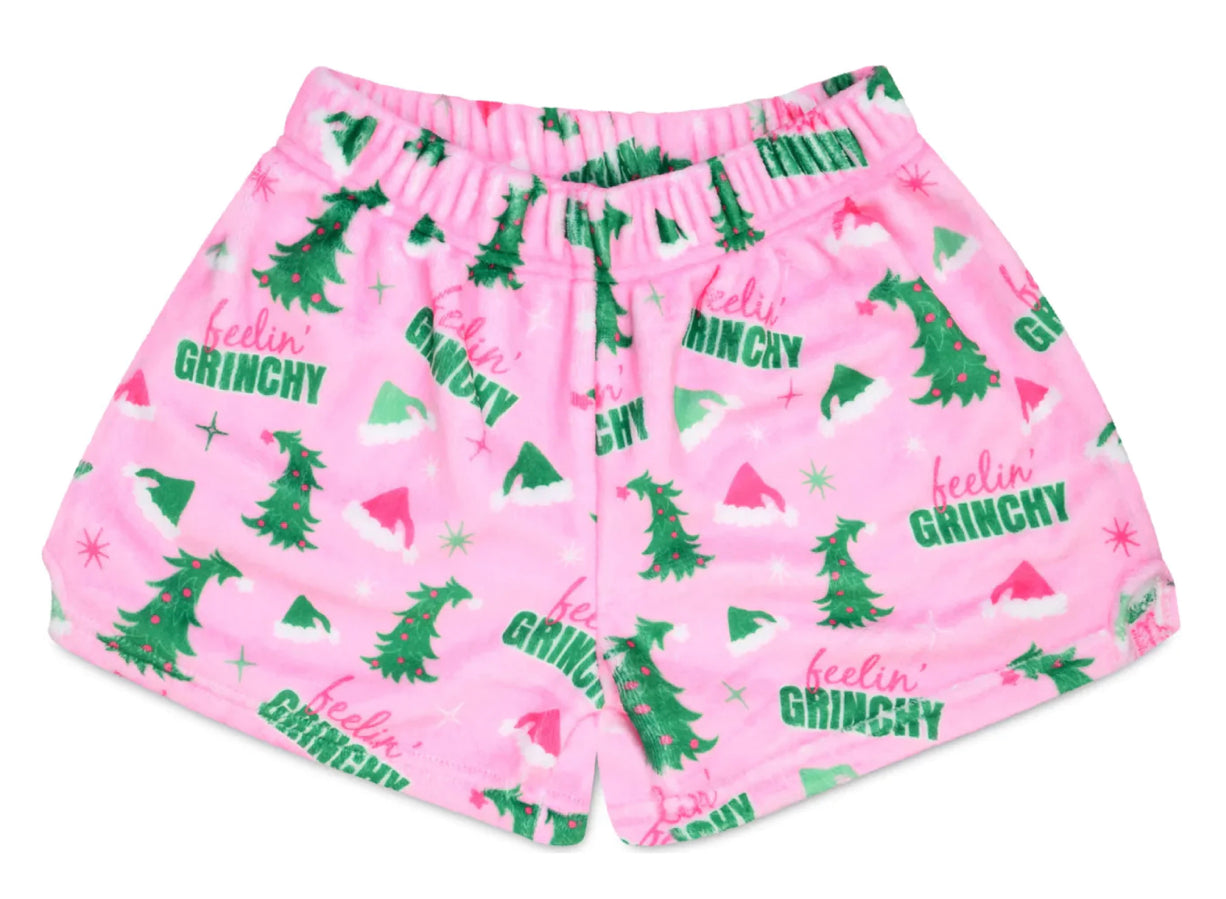 Feelin' Grinchy Plush Shorts