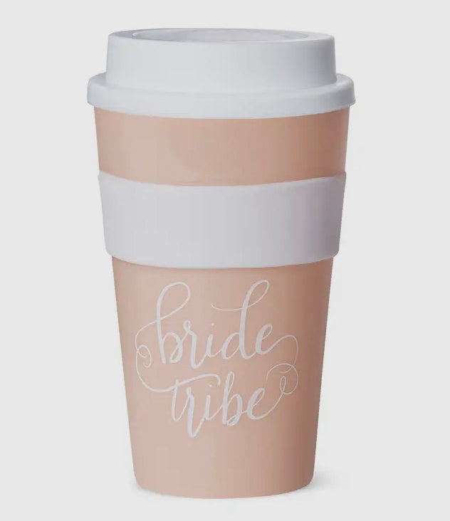 Pink Bride Tribe Coffee Tumblers
