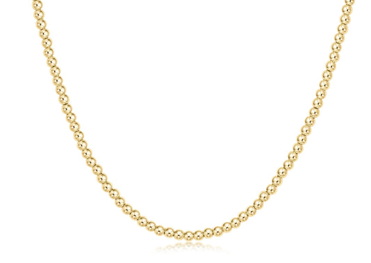 15” Choker Classic Gold | 3mm Bead