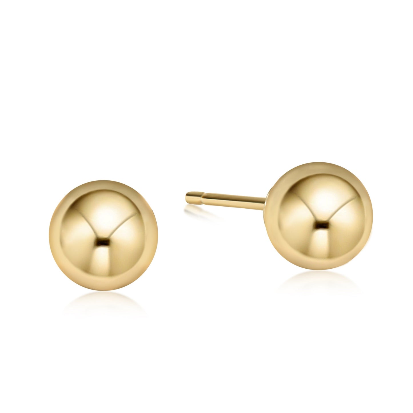 Classic Ball Stud | 10mm | Gold