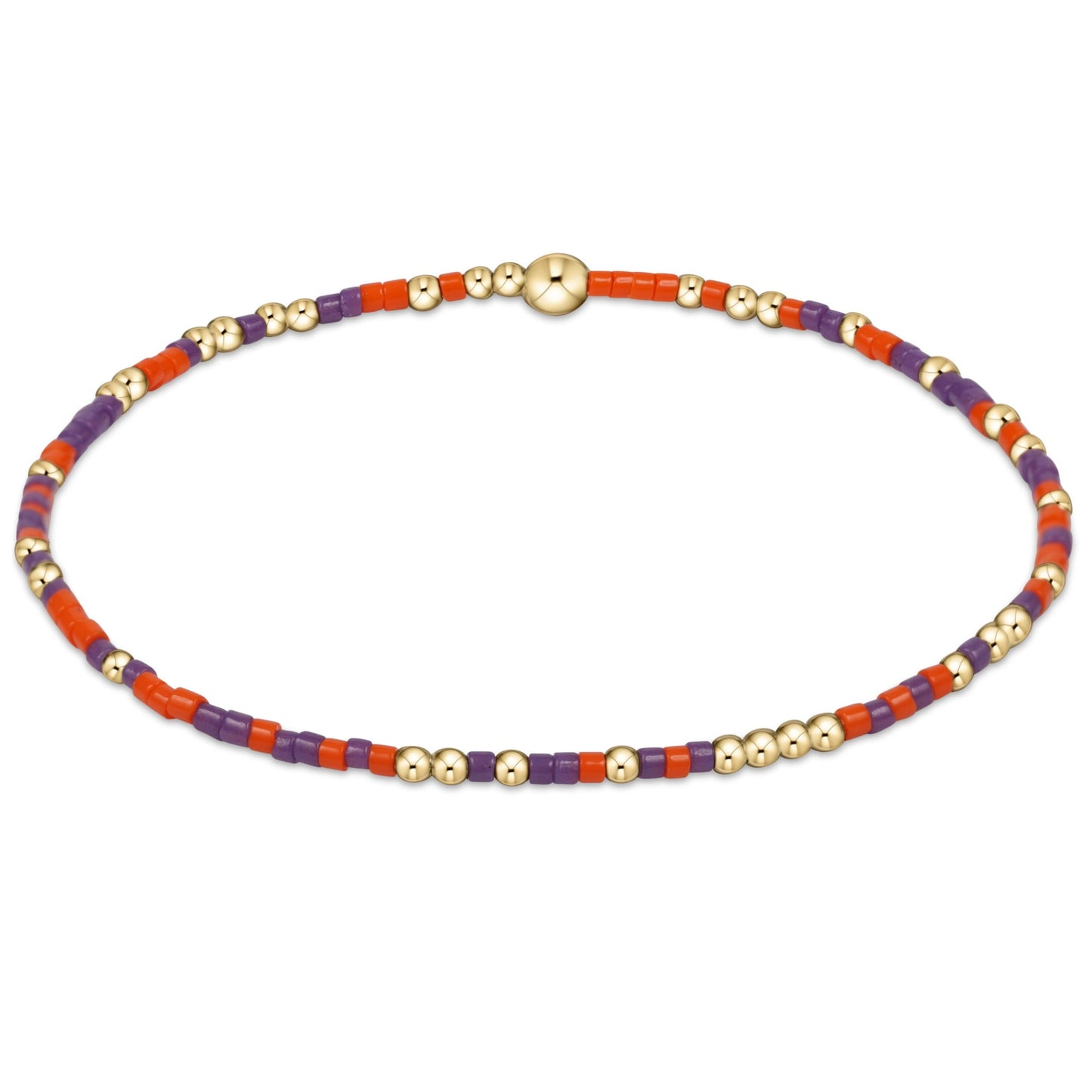 Gameday Hope Unwritten Bracelet | Bright Orange & Purple