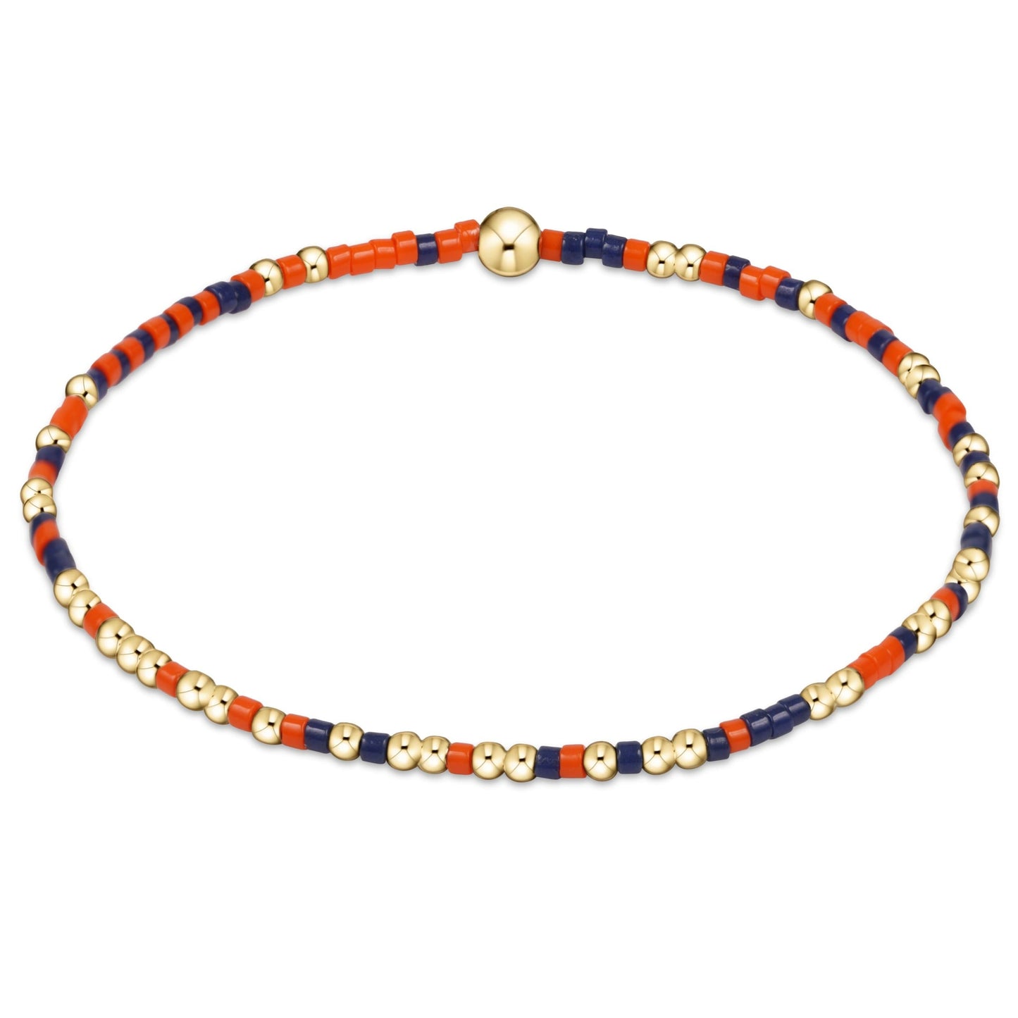 Gameday Hope Unwritten Bracelet | Bright Orange & Navy