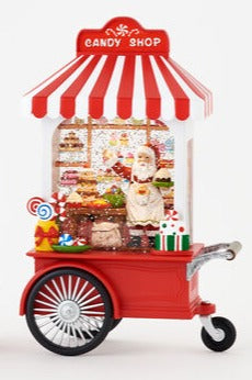 Swirly Glitter Candy Shop Lantern