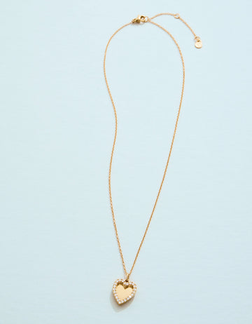 Sweetheart Necklace 18” Crystal