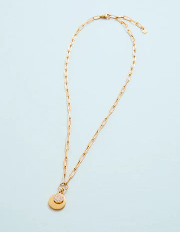 Drayton Necklace 18“ Crystal