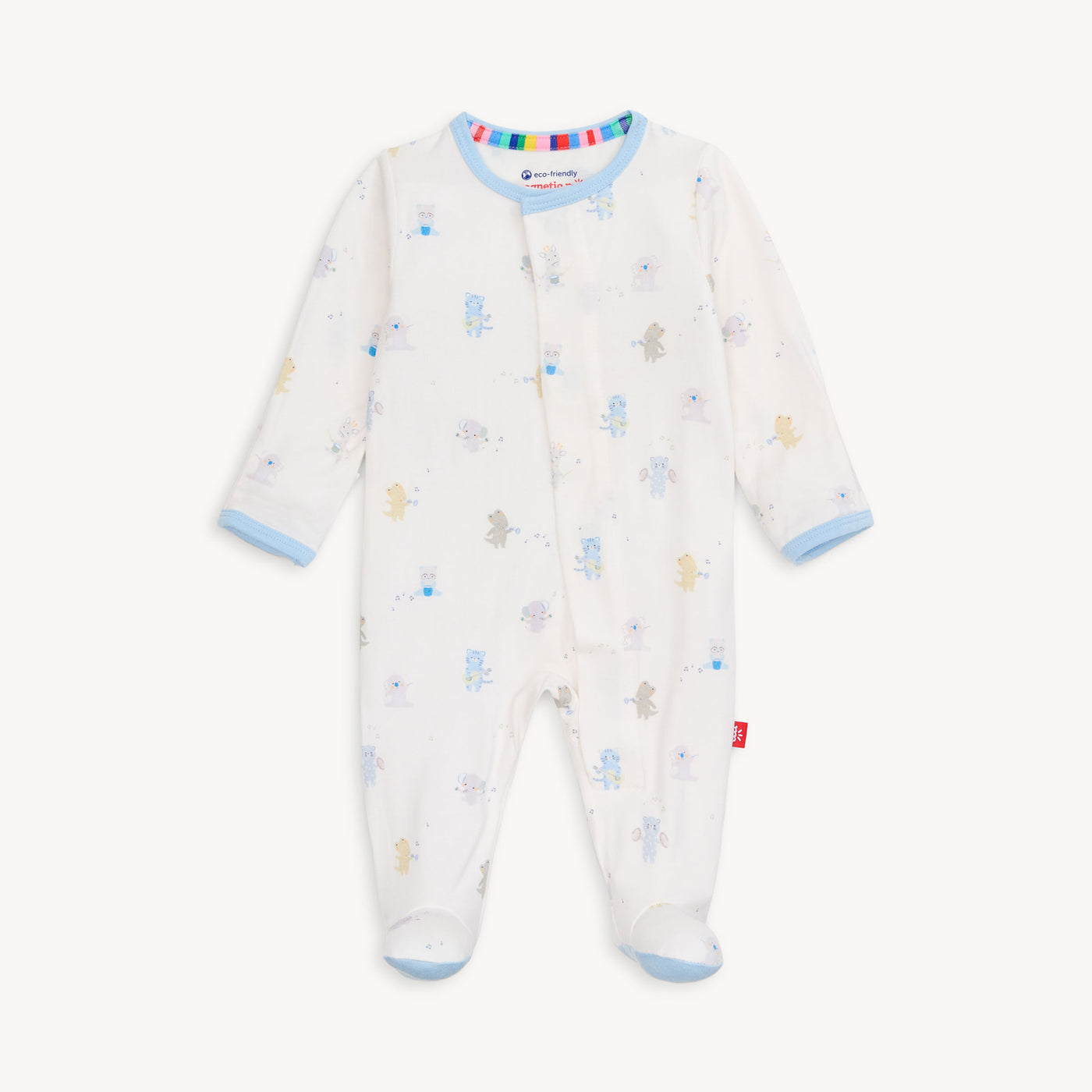 Magnetic Me Footie | Blue Baby Beats