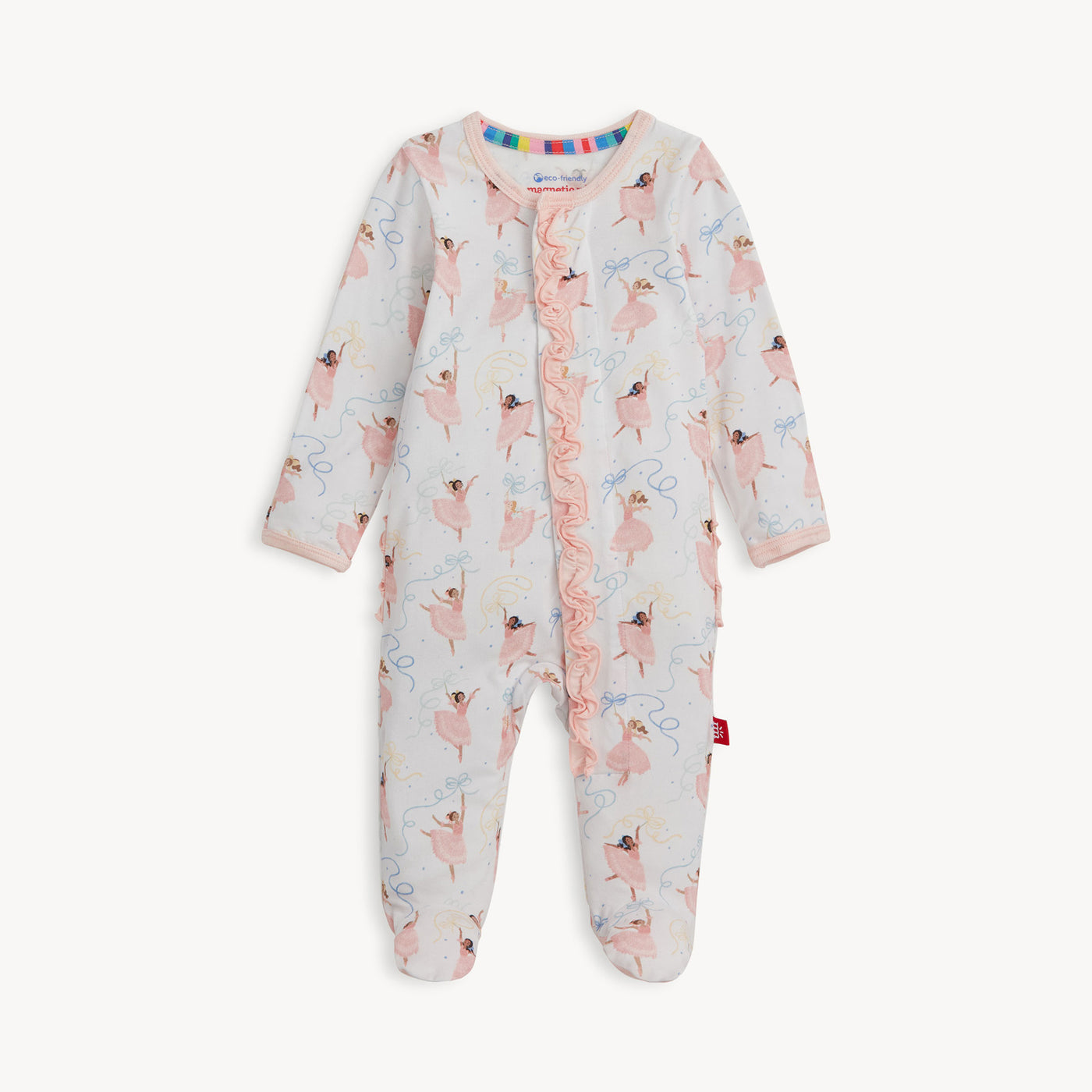 Magnetic Me Footie w/Ruffles | Pretty Plies