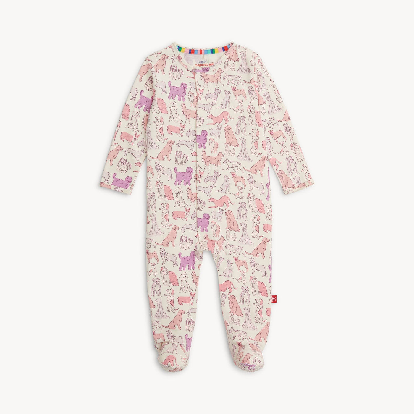 Magnetic Me Footie | Pink It's a Paw-ty
