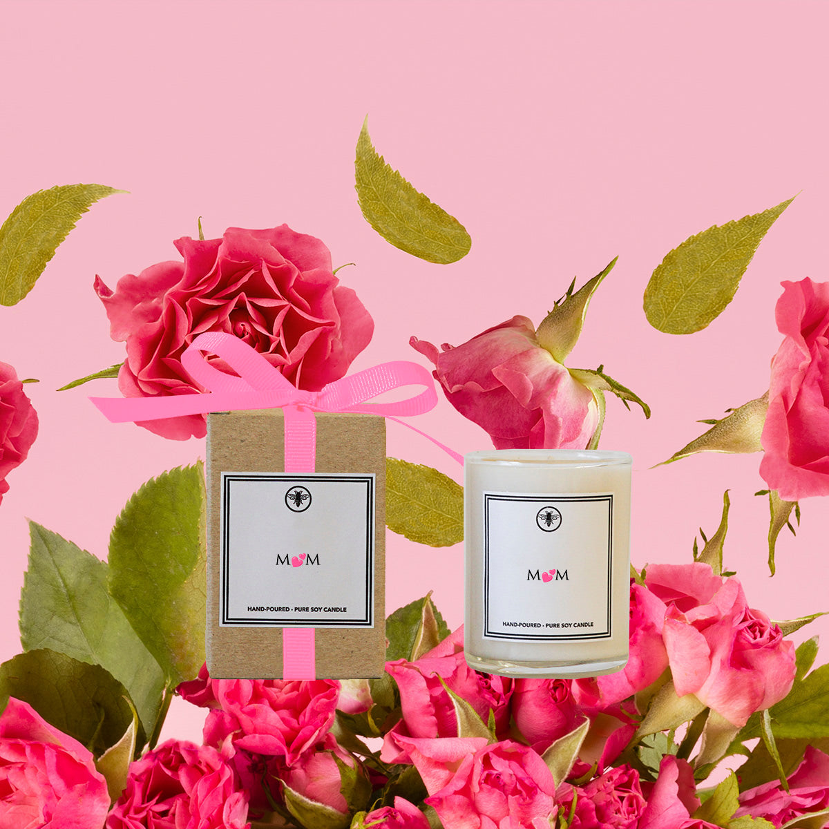 M<3M Votive | Bubblegum Pink Bow