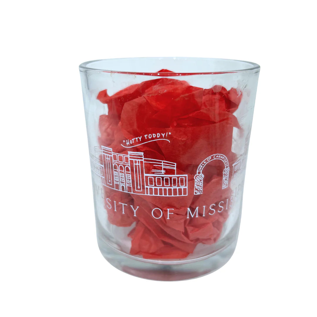 Double Old Fashioned Glass | Ole Miss Skyline