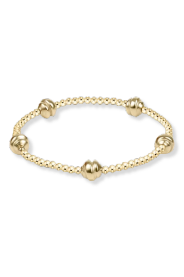 Admire Gold 2.5mm Bead Bracelet | Gold