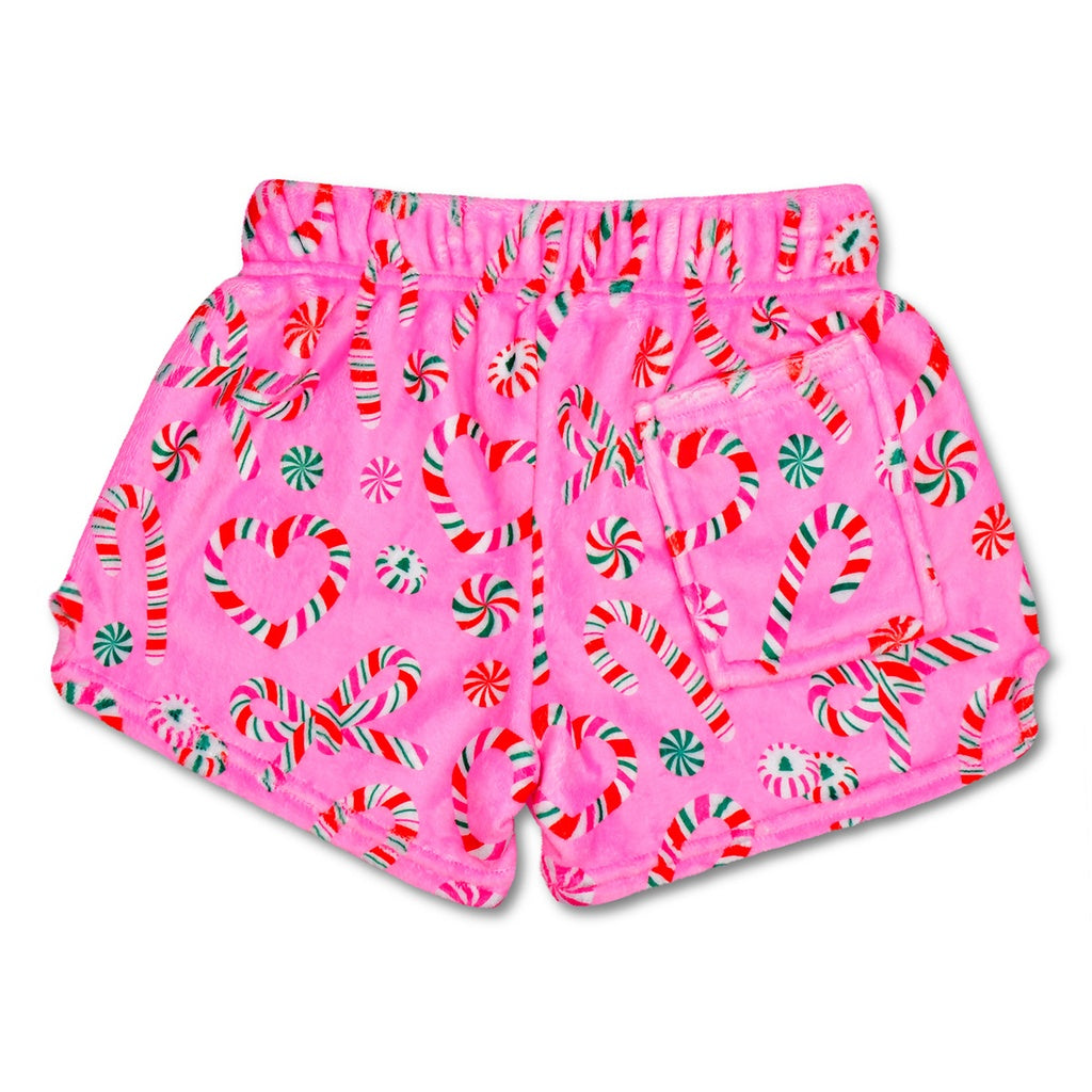 Merry Mints Plush Shorts (Large - 14)