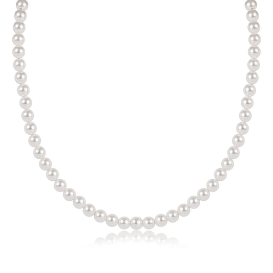 17" Choker Classic Pearl 5mm Bead