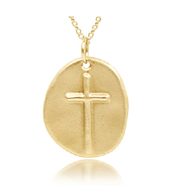 16" Necklace Gold | Inspire Gold Charm