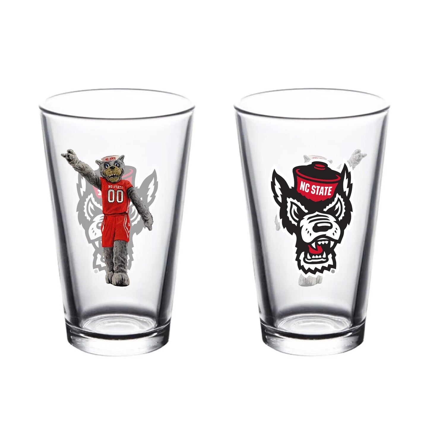 Pint Glass | N.C. State Mascot