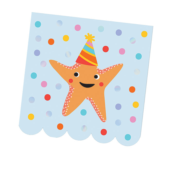 Cocktail Napkins - Birthday Splash