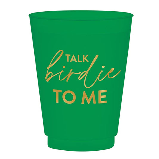 Frosted Party Cups | Talk Birdie To Me