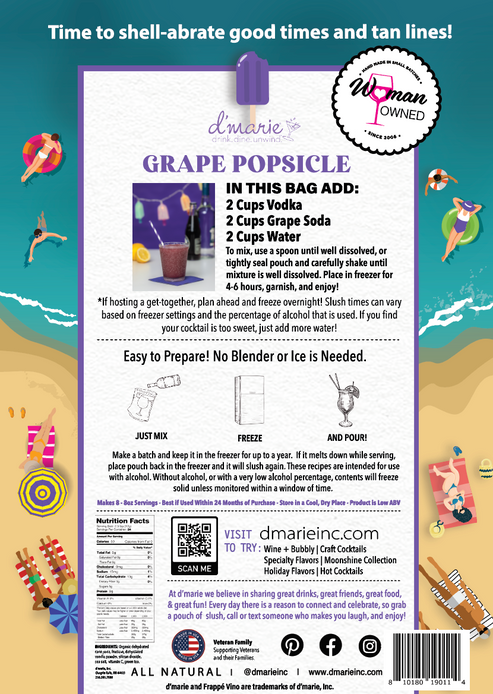 Cocktail Slush Mix | Grape Popsicle