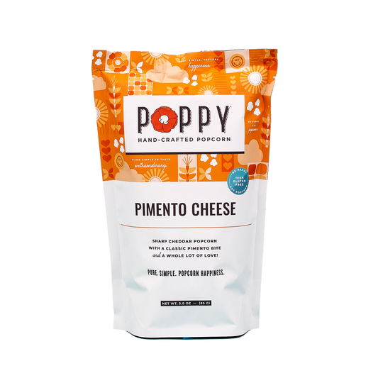 Pimento Cheese Poppy Popcorn