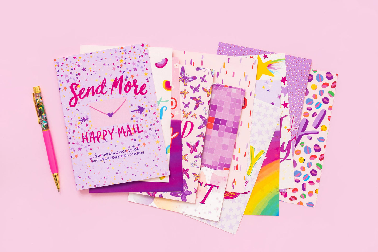 Happy Mail Postcard Book
