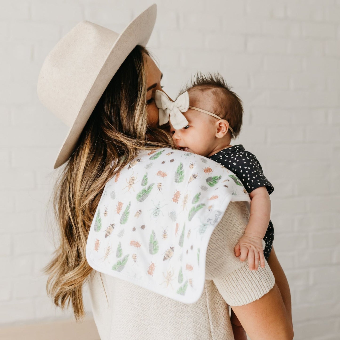 Burp Cloth Set | Peanut