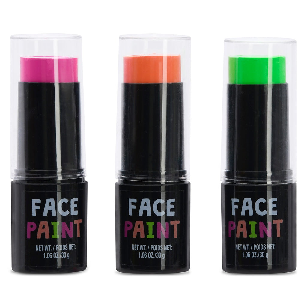 Ready, Set, Glow! | Neon Face Paint Set