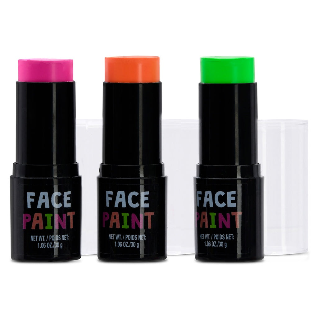 Ready, Set, Glow! | Neon Face Paint Set