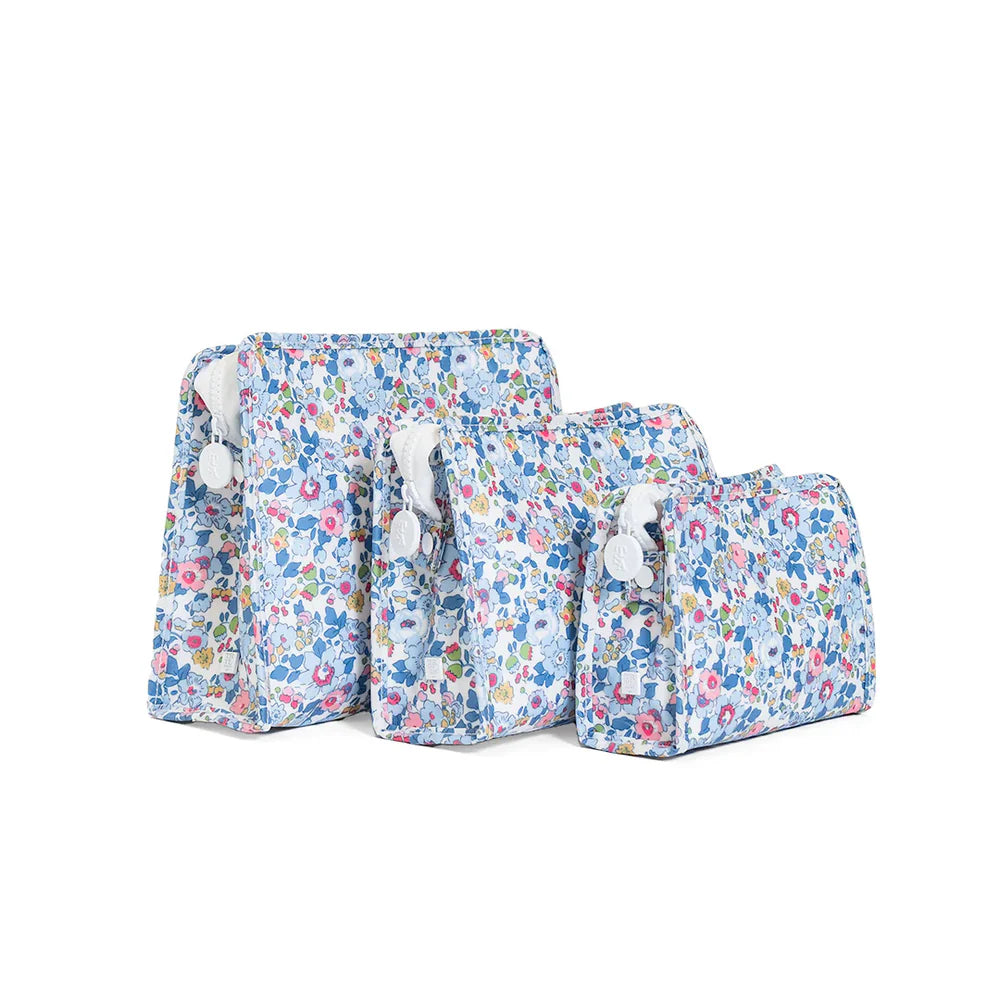 Medium Roadie Zip Pouch | Bridgehampton Floral