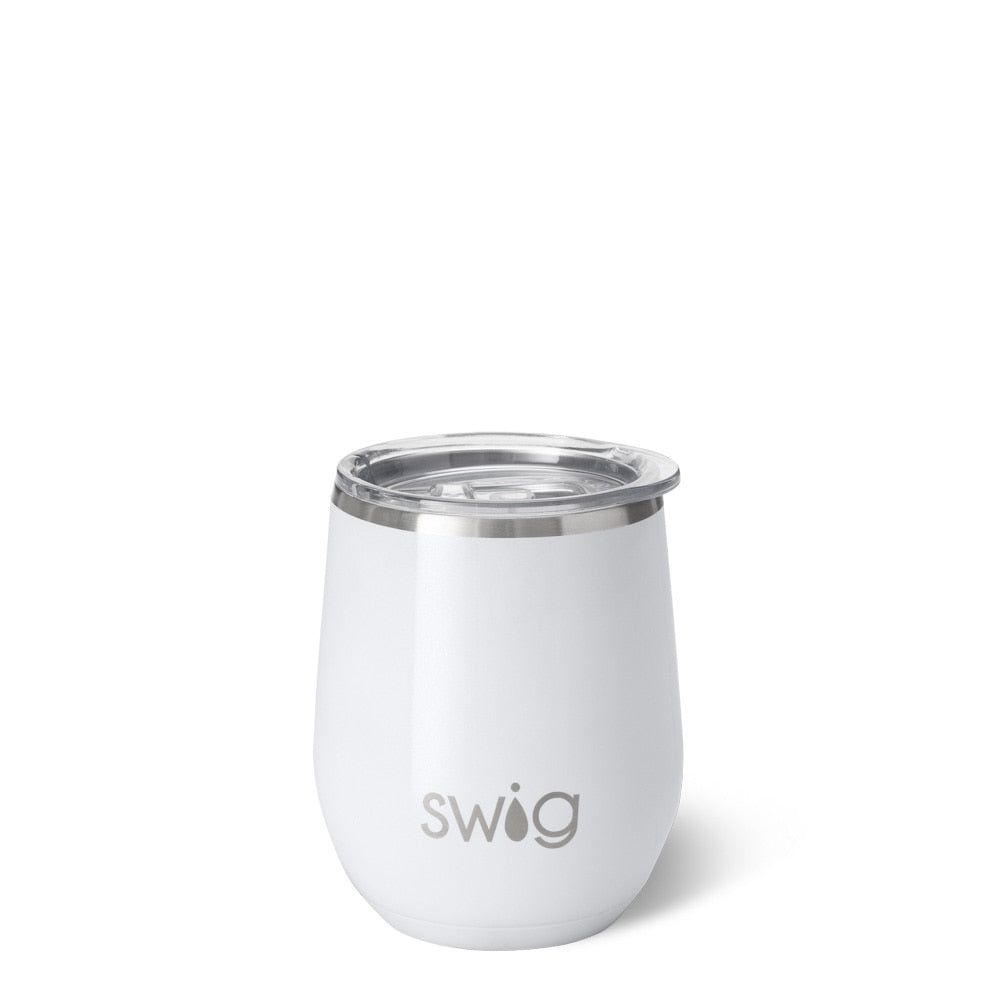 12oz Stemless Wine Cup | Shimmer Pearl