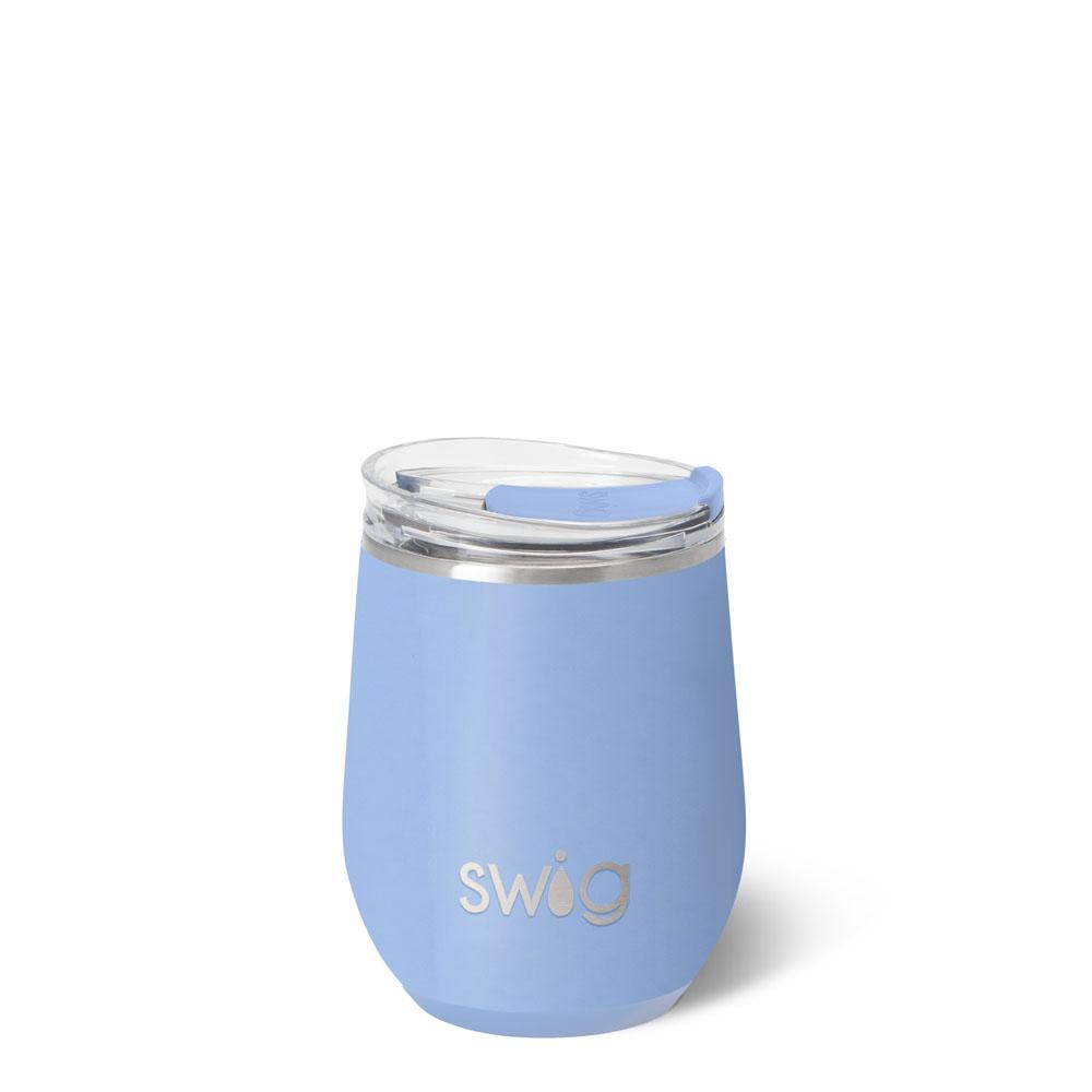 12oz Stemless Wine Cup | Shimmer Periwinkle