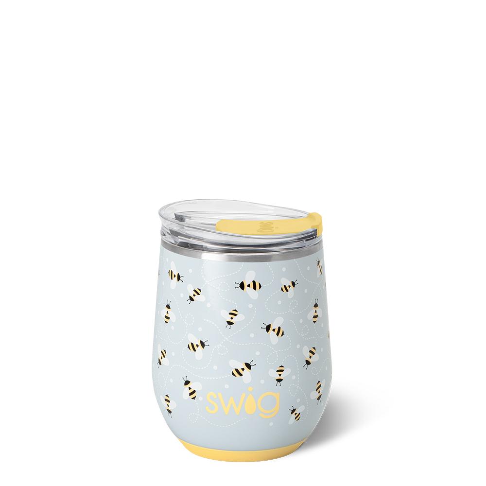12oz Stemless Wine Cup | Busy Bee