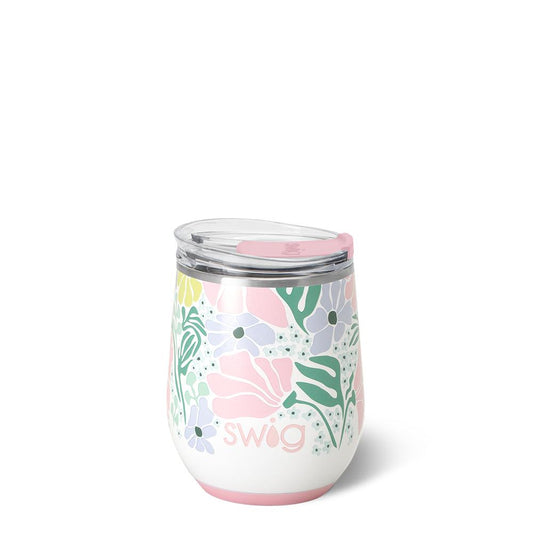 12oz Stemless Wine Cup | Garden Party